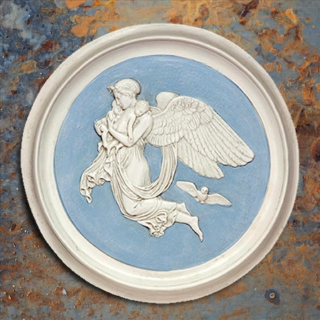 Night Angel Roundel Wall Plaques (1815)